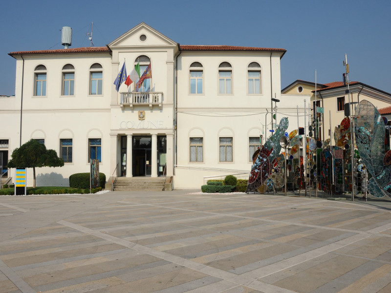 La sede comunale di Montegrotto Terme