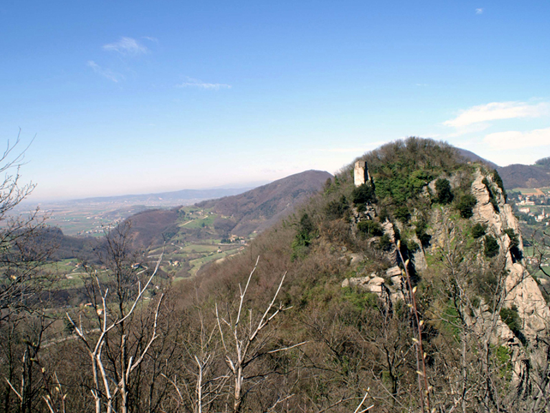 Rocca Pendice, Panorama